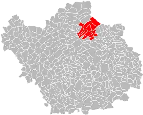 Localisation de Communauté de communes de la Région de Ramerupt