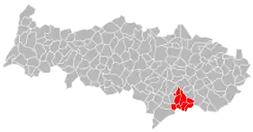 Localisation de Communauté d'agglomérationde la vallée de Montmorency