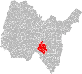 Localisation de Communauté de communes de la Vallée de l'Albarine