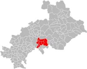 Localisation de Communauté de communes de la vallée de l'Avance