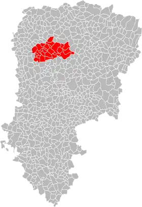 Localisation de Communauté de communesde la Vallée de l'Oise