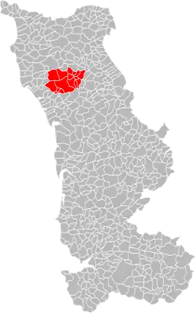 Localisation de Communauté de communes de la Vallée de l'Ouve