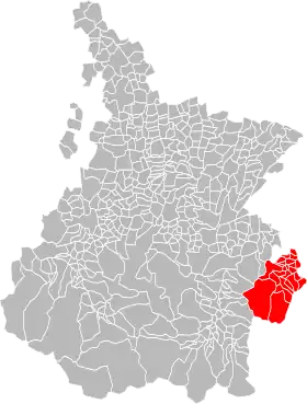 Localisation de Communauté de communesVallée de la Barousse