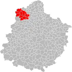 Localisation de Communauté de communes des Alpes mancelles