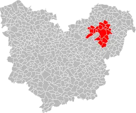 Localisation de Communauté de communes des Andelys et de ses environs