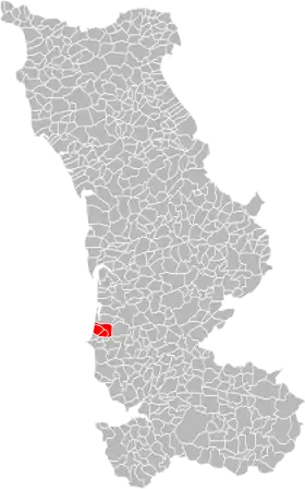 Localisation de Communauté de communes des Delles