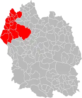 Localisation de Communauté de communes des Hautes Terres de l'Aubrac