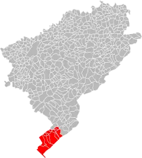 Localisation de Communauté de communes des Hauts du Doubs
