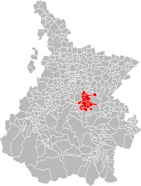 Localisation de Communauté de communes des Baronnies