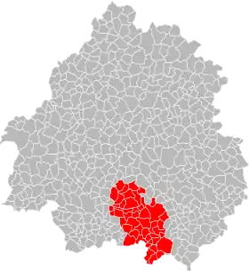 Localisation de Communauté de communes des Bastides Dordogne-Périgord