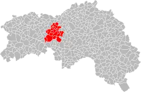 Localisation de Communauté de communes des Courbes de l'Orne