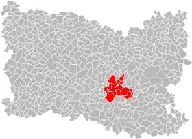 Localisation de Communauté de communes des pays d’Oise et d’Halatte