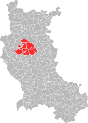 Localisation de Communauté de communes des Vals d'Aix et Isable