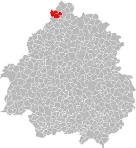 Localisation de Communauté de communes des Villages du Haut-Périgord