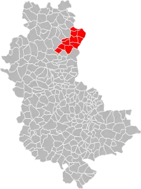 Localisation de Communauté de communes Beaujolais-Val-de-Saône