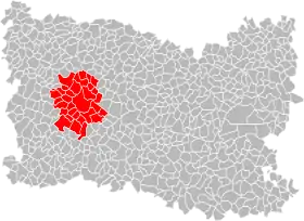 Localisation de Communauté d'agglomération du Beauvaisis