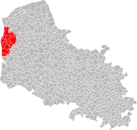 Localisation de Communauté d’agglomérationdu Boulonnais