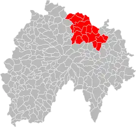 Localisation de Communauté de communes du Cézallier