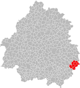 Localisation de Communauté de communes du Carluxais Terre de Fénelon