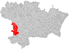 Localisation de Communauté de communes du Chalabrais