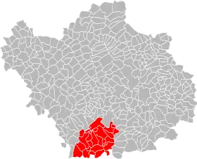 Localisation de Communauté de communesdu Chaourçois