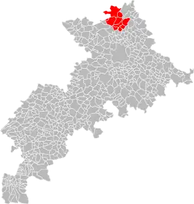 Localisation de Communauté de communes du Frontonnais