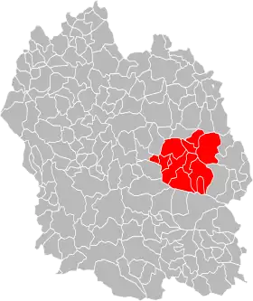 Localisation de Communauté de communes du Goulet-Mont Lozère