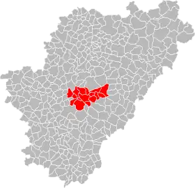 Localisation de Communauté d'agglomération du Grand Angoulême