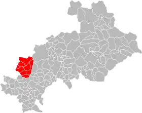 Localisation de Communauté de communes du Haut Buëch