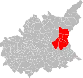 Localisation de Communauté de communes du Haut-Verdon Val d'Allos