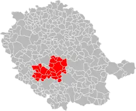 Localisation de Communauté de communes du Lautrécois - Pays d'Agout (CCLPA)