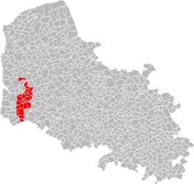 Localisation de Communauté de communesdu Montreuillois