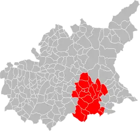 Localisation de Communauté de communes du Moyen Verdon