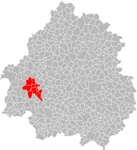 Localisation de Communauté de communes du Mussidanais en Périgord