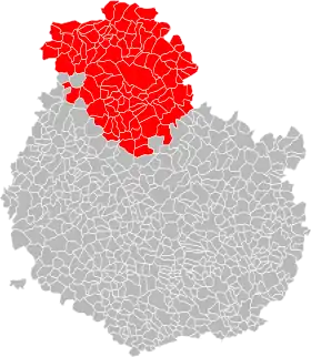 Localisation de Communauté de communes du Pays châtillonnais