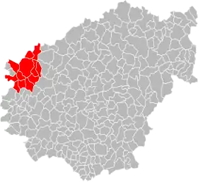 Localisation de Communauté de communes du Pays de Lubersac-Pompadour