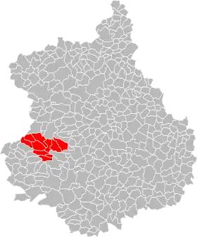 Localisation de Communauté de communes du Perche thironnais