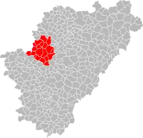 Localisation de Communauté de communes du Rouillacais