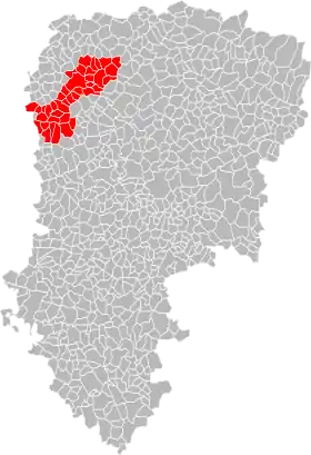 Localisation de Communauté d'agglomération du Saint-Quentinois