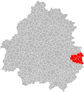 Localisation de Communauté de communes du Salignacois