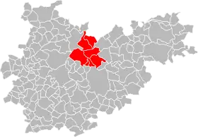 Localisation de Communauté de communes du Sud Quercy de Lafrançaise