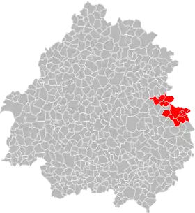 Localisation de Communauté de communes du Terrassonnais