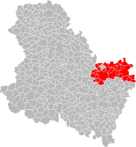 Localisation de Communauté de communes du Tonnerrois