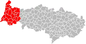 Localisation de Communauté de communes Vexin - Val de Seine