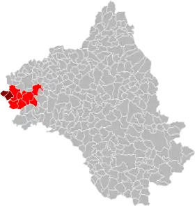 Localisation de Communauté de communes du Villefranchois