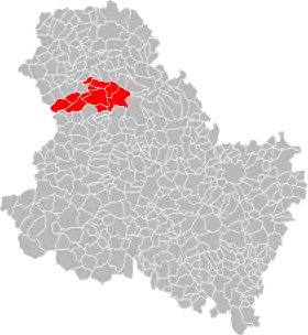 Localisation de Communauté de communes du Villeneuvien