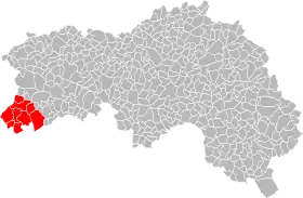 Localisation de Communauté de communes du Bocage de Passais-la-Conception