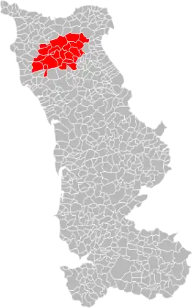 Localisation de Communauté de communes du Cœur du Cotentin