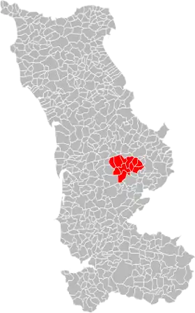 Localisation de Communauté de communes de Canisy