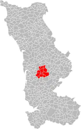 Localisation de Communauté de communes du canton de Cerisy-la-Salle